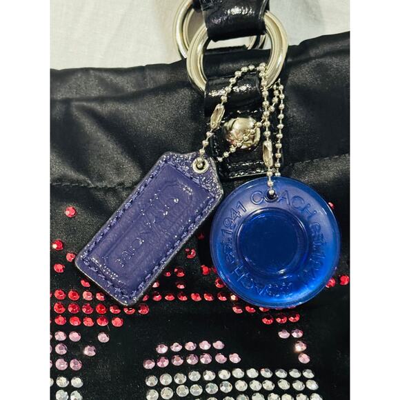 A209  Rare Coach Limited Edition Holiday Tote shoulder bag - Picture 3 of 7